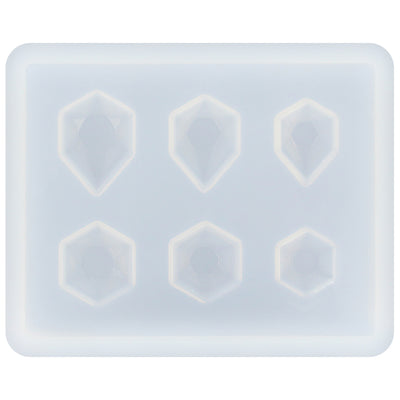 Hexagon Cut Diamond Resin Silicone Mold Mini