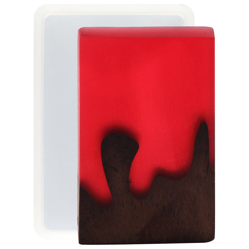 Rectangle Coaster Resin Silicone Mold 5x4inch