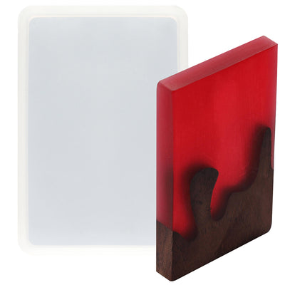 Rectangle Coaster Resin Silicone Mold 5x4inch