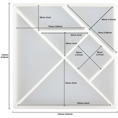 Jigsaw Puzzle Resin Silicone Mold