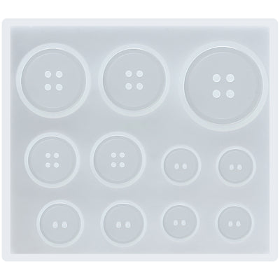 Button Resin Silicone Mold