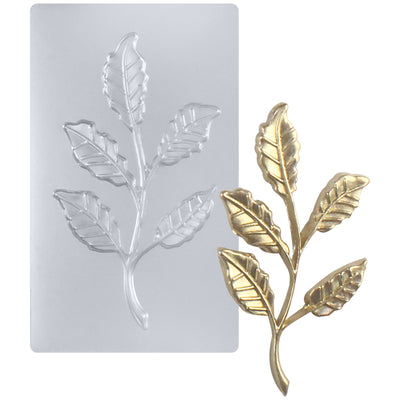 Twig Tree Branch with Leaf Resin Silicone Mold