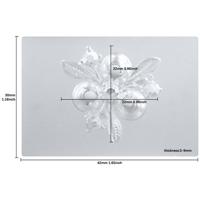 Twig Fruits and Leaf Diamond Resin Silicone Mold