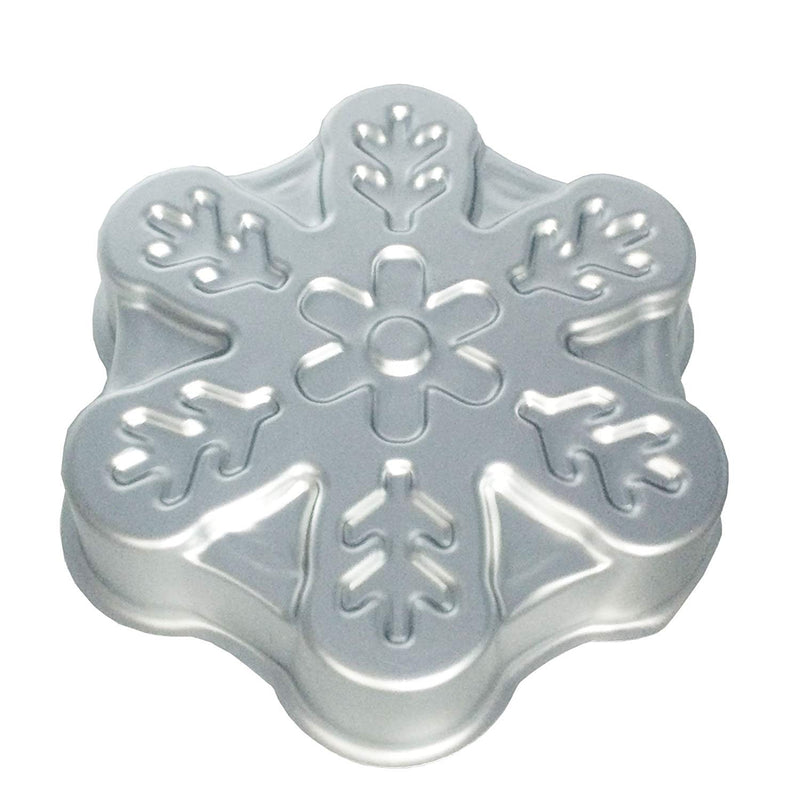 Large Snowflake Metal Baking Pan 8.9inch