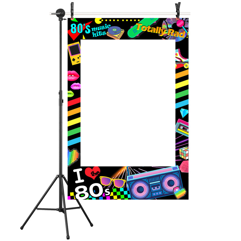 I love 80s Photo Booth Frame - 80&