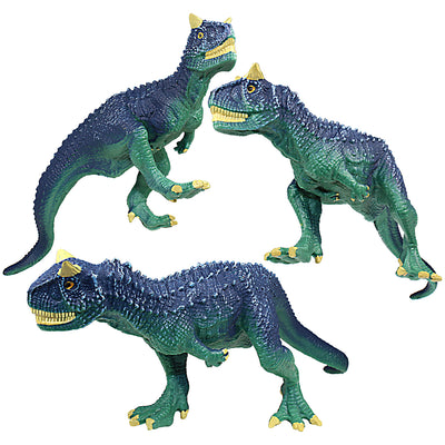 Carnotaurus Figures Brown Carnotaurus with Movable Jaws 2-Count