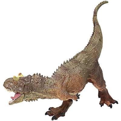 Carnotaurus Figure with Movable Jaw Brown Height 5-inch