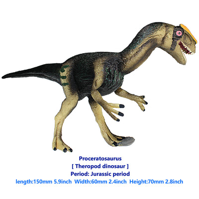 Proceratosaurus Figure Height 3-inch