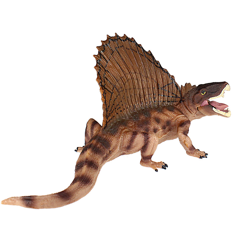 Dimetrodon Figure with Movable Jaw Beige Height 3-inch