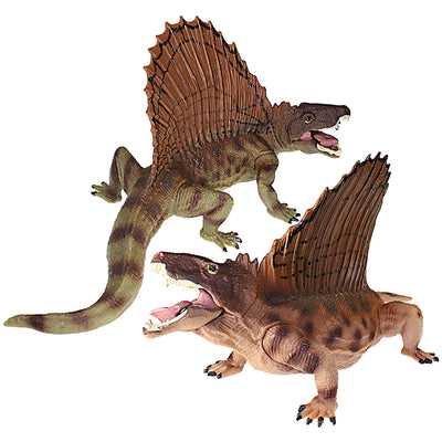 Dimetrodon Figures with Movable Jaws 2-Count