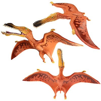 Anhanguera Figures with Movable Jaws Orange Length 9-inch