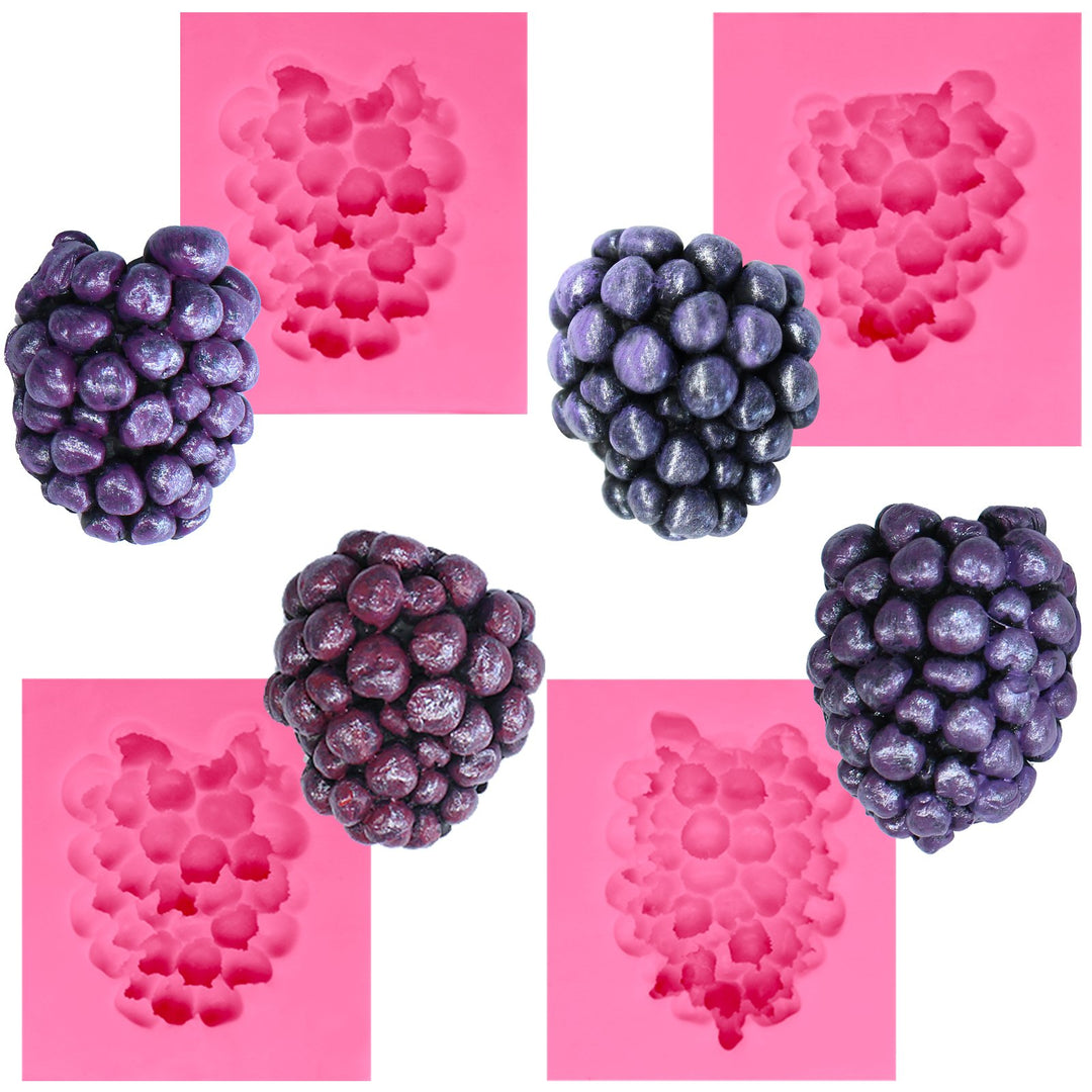 Fondant Silicone Molds Mulberry Fruits Count – FUNSHOWCASE