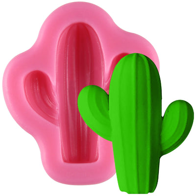 Fondant Silicone Mold Cactus 1.5inch for Summer Parties