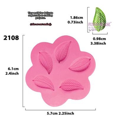 Mini Leaf Silicone Mold