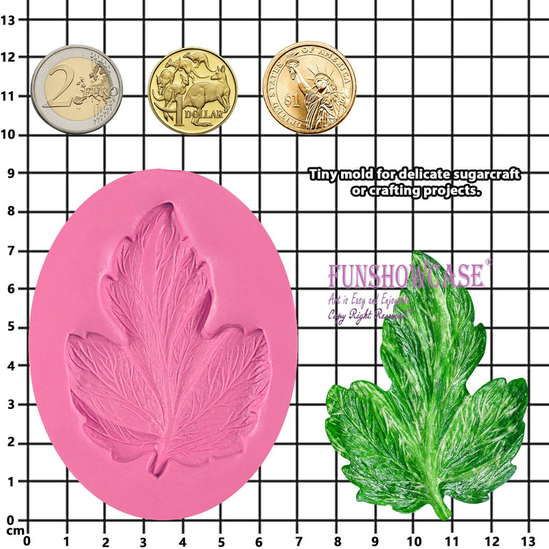 Grape Leaf Silicone Mold