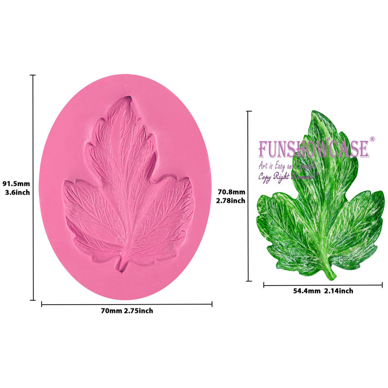 Grape Leaf Silicone Mold