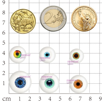 Eyeball Silicone Molds 6-Count
