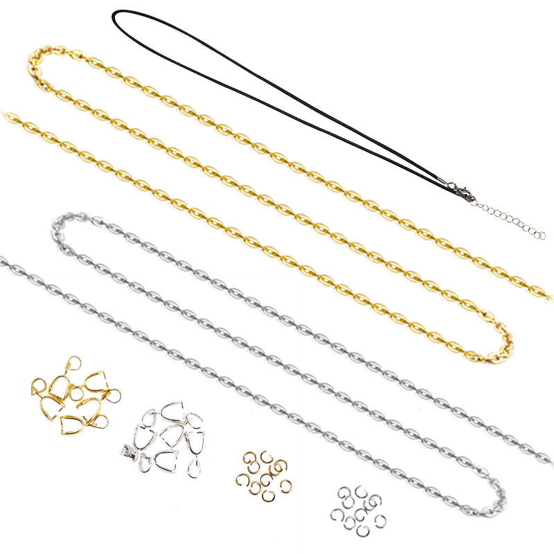 Jewelry Necklace Making Kits 23-count
