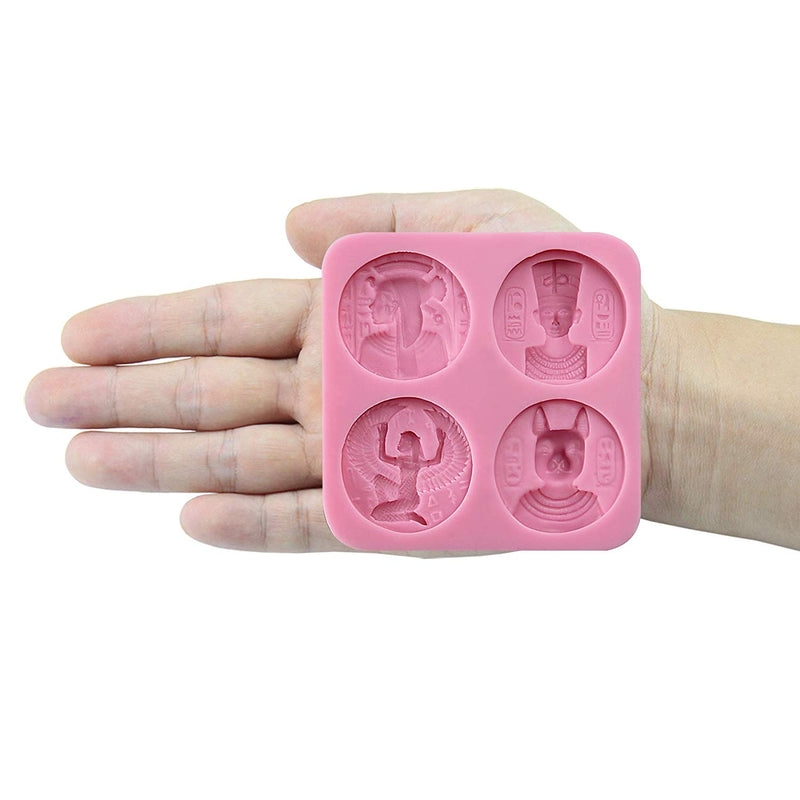 Egypt Coins Inspired Fondant Silicone Mold