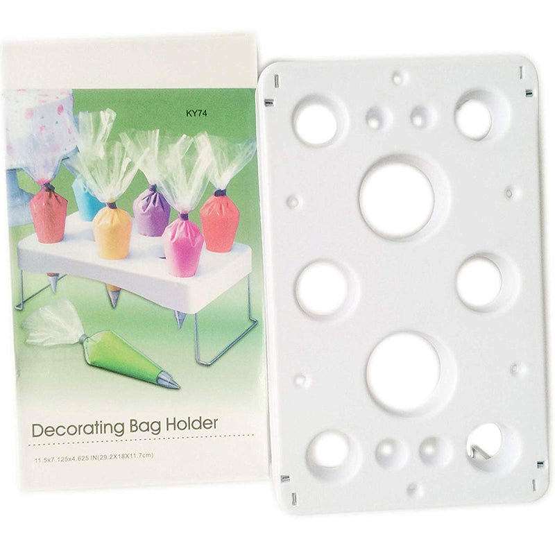 Decorating Piping icing Bag Holder Tray Stand