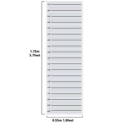 Roaring 20s Mug Shot Photo Booth Props|Height Chart Backdrop|Wanted Sign Posters 26-Count