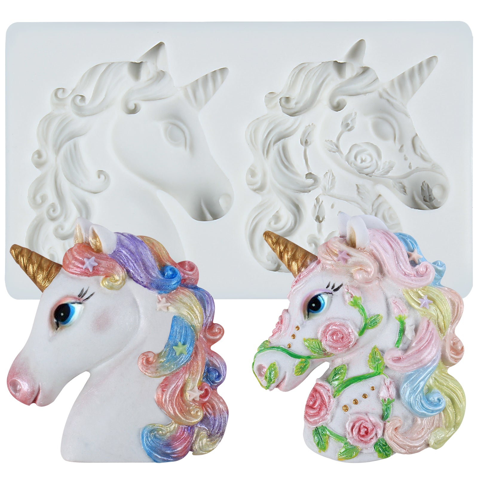 Funshowcase Unicorn Resin Shaker Silicone Mold