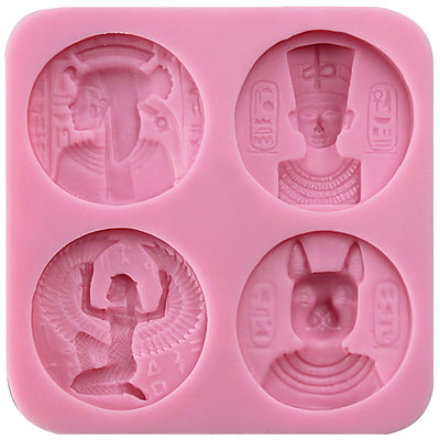 Egypt Coins Inspired Fondant Silicone Mold