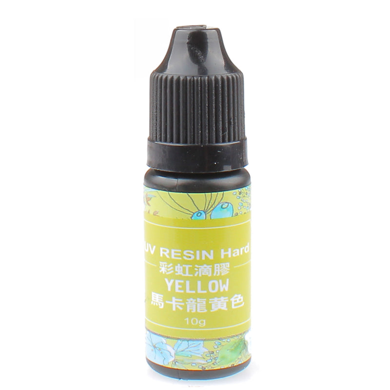 Pastel Solid Color UV Resin Hard Type 10ml 10g 0.35oz, Lemon