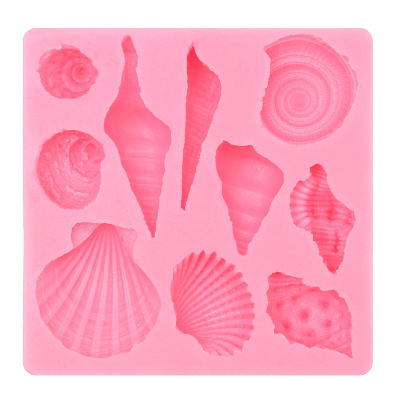Seashell Conch Fondant Silicone Mold