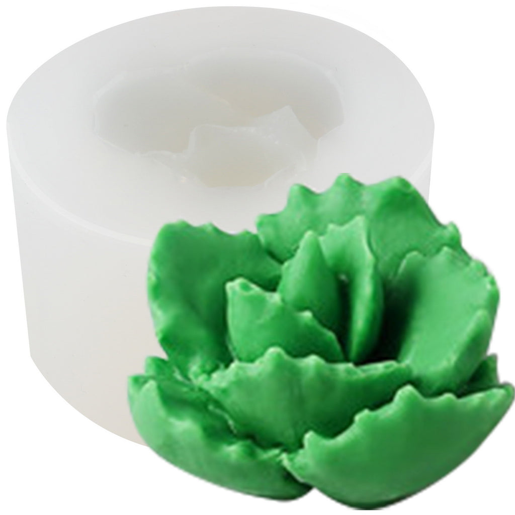 succulent silicone soap mold Succulent Silicone Mold 1.8x1.2inch – FUNSHOWCASE