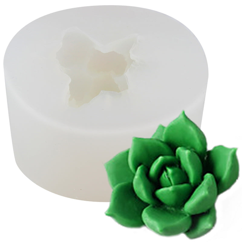 Succulent Silicone Mold-Echeveria Sharlin-1.4x1.2inch