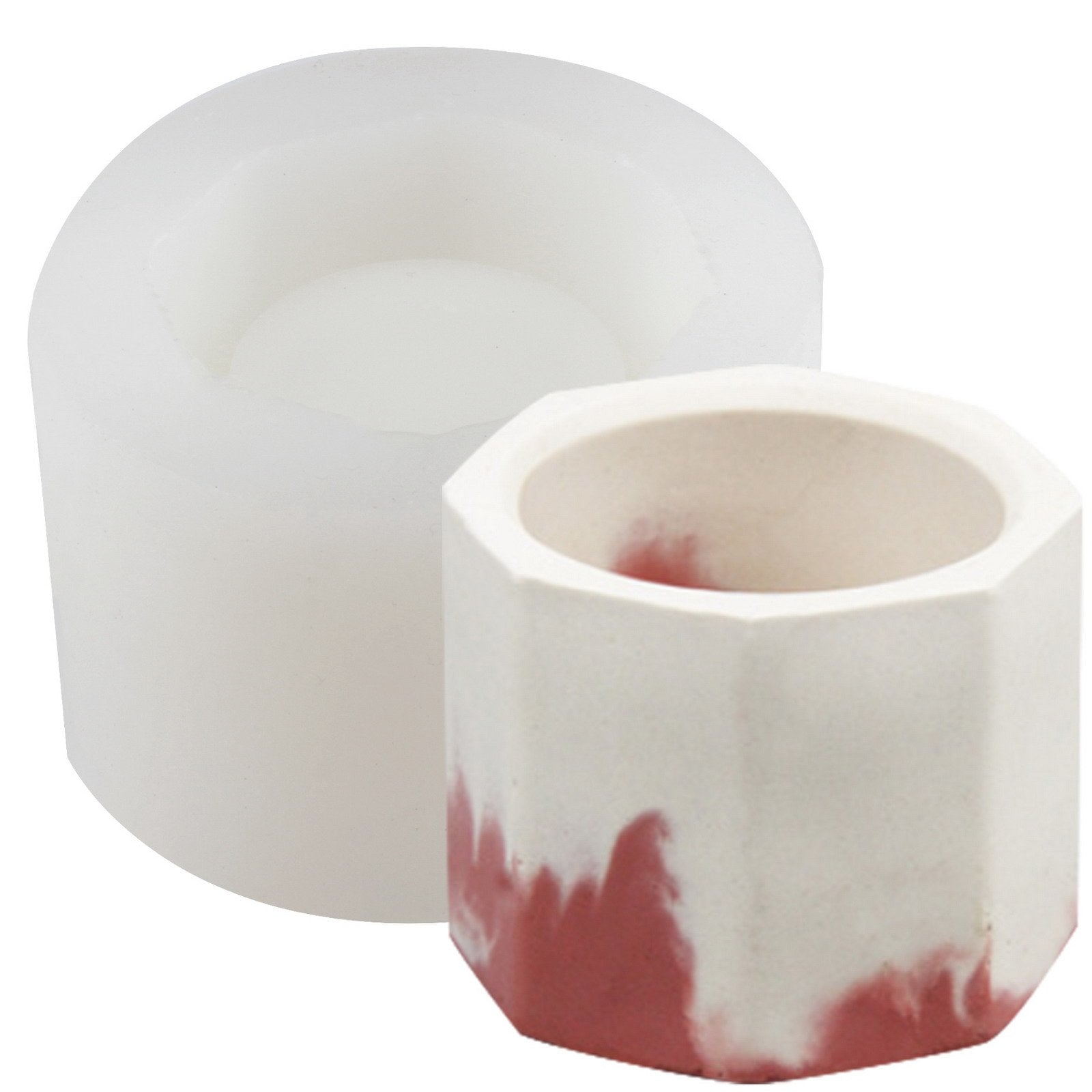 Geometry Flower Pot Silicone Mold 2.2x2inch – FUNSHOWCASE