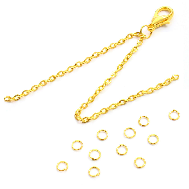 Chain Extenders with Lobster Clasp & Open Jump Ring