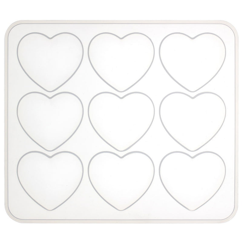 Puffy Heart Silicone Resin Mold 2x1.7inch