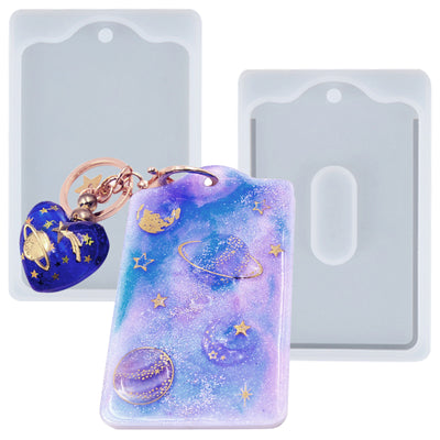 Card Cover Silicone Resin Mold 4.13x2.63inch