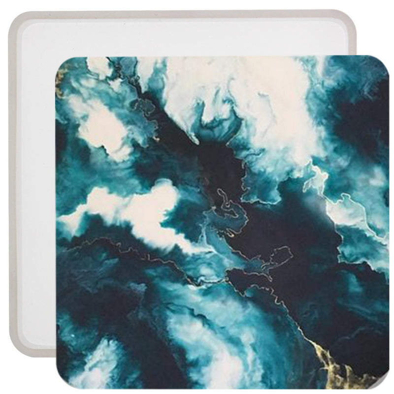 Square Coaster Resin Silicone Mold 80x80x7mm