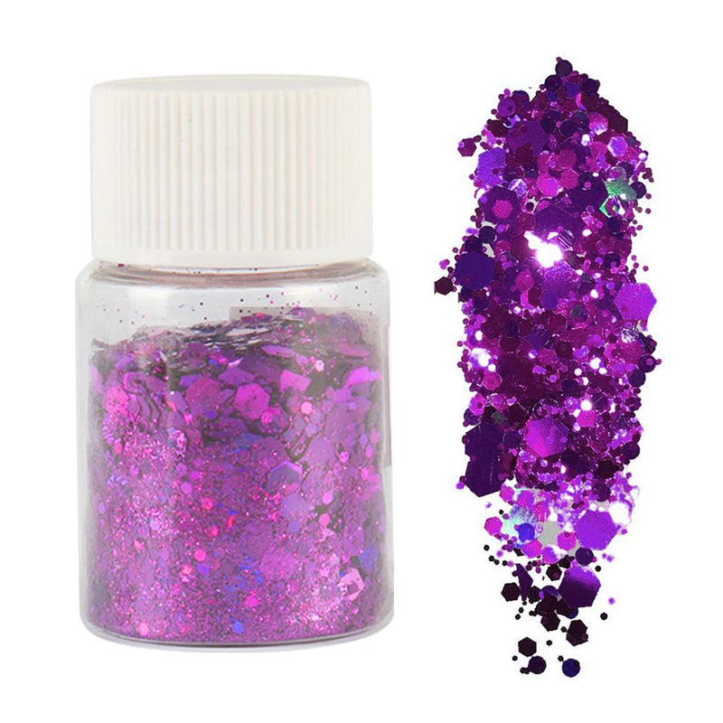 Holographic Chunky Glitter 6-color Each 15g