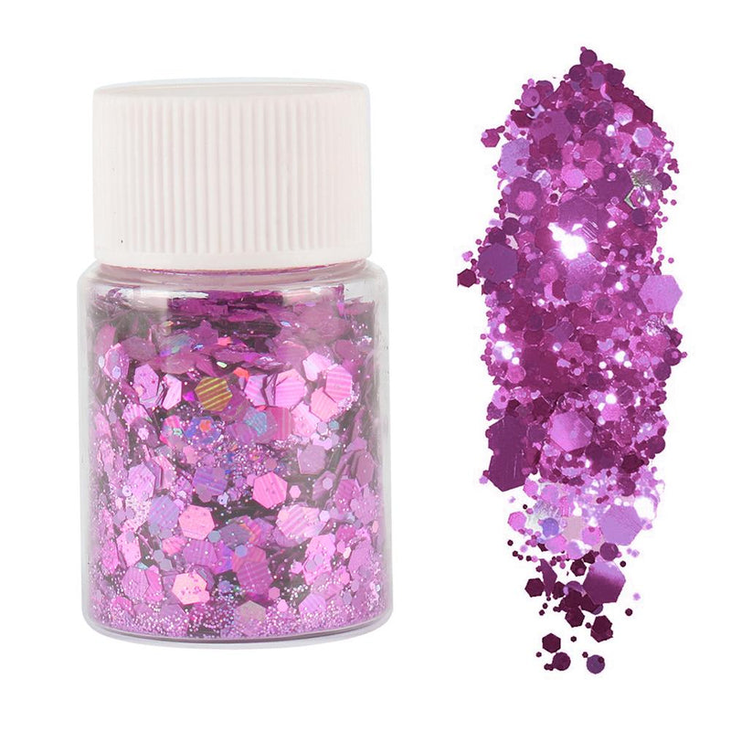 Holographic Chunky Glitter 6-color Each 15g