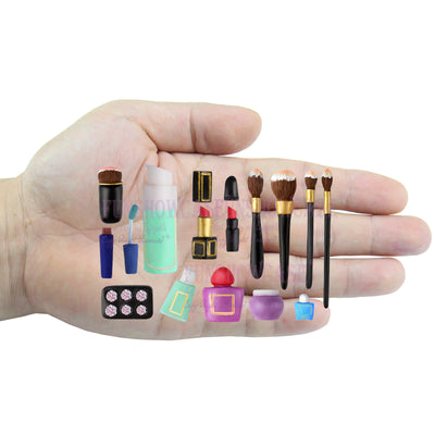 Makeup Tools Lipstick Perfume Brush Mascara Silicone Mold 17-cavity