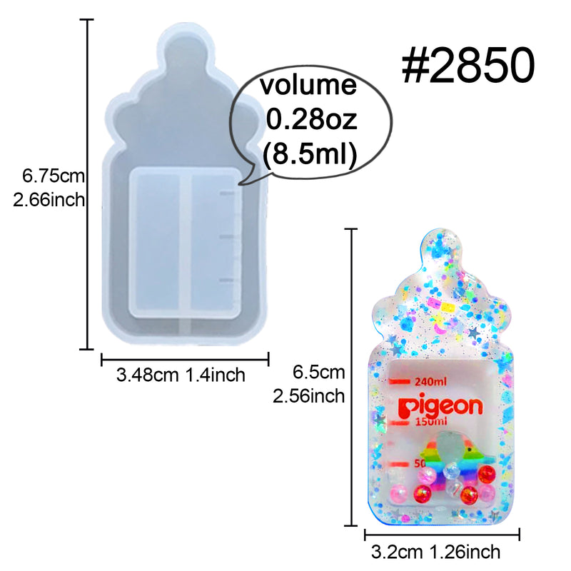 Feeding Bottle Resin Shaker Silicone Mold