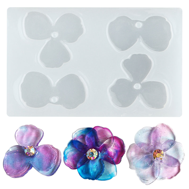 Petal Flower Resin Silicone Mold