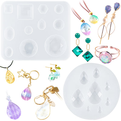 Assorted Gemstone Fondant Silicone Mold