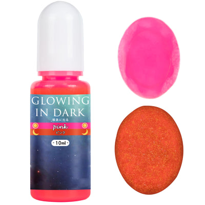 Luminous Epoxy Resin Liquid Pigment 10g 10ml 0.35oz, Pink