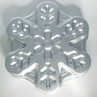 Large Snowflake Metal Baking Pan 8.9inch