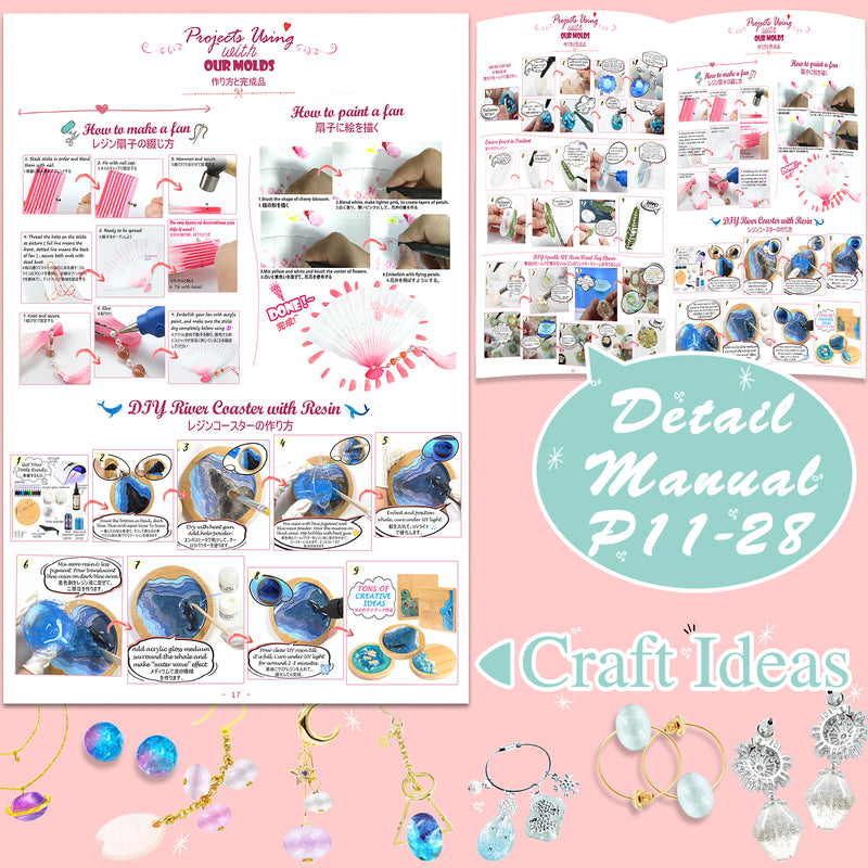 Resin Jewelry Making Guide for Beginners, Step-by-Step Instructions with Pictures