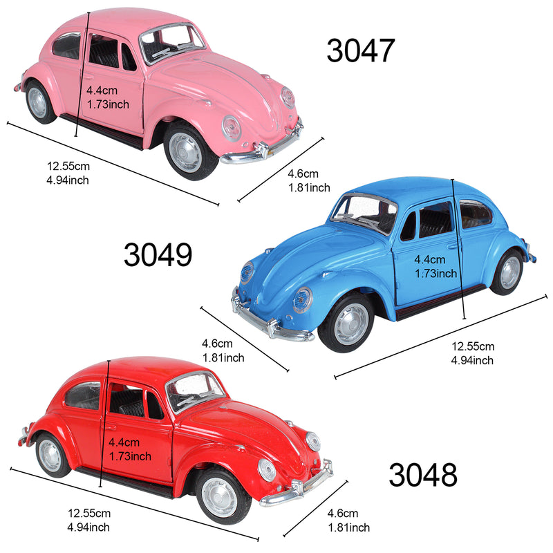 50s Car Cake Toppers Vintage Toy Figurine 5x2x1.8inch