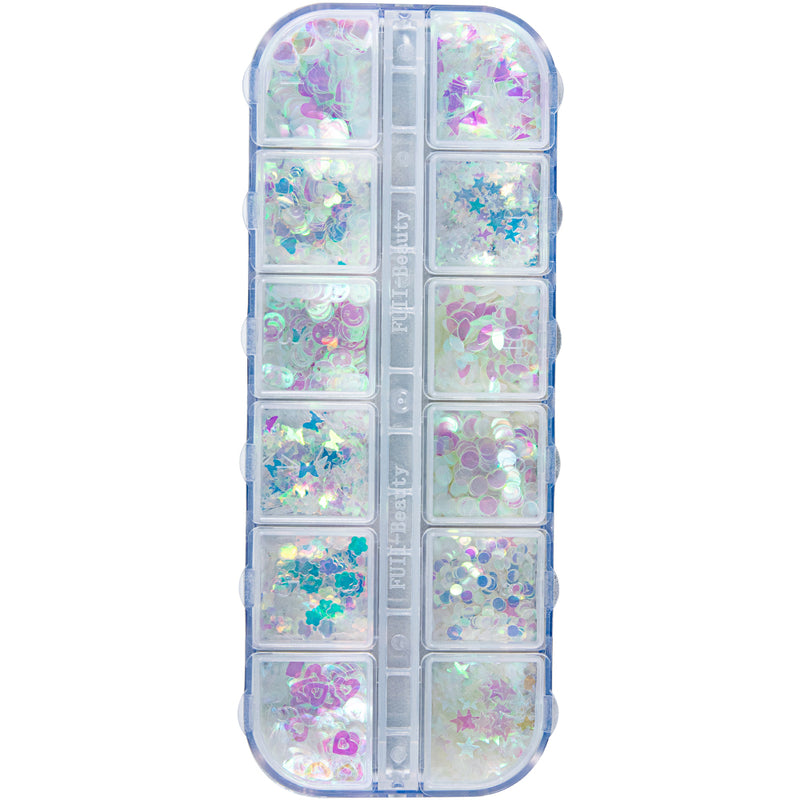 Iridescent Mermaid Flakes 12-gride