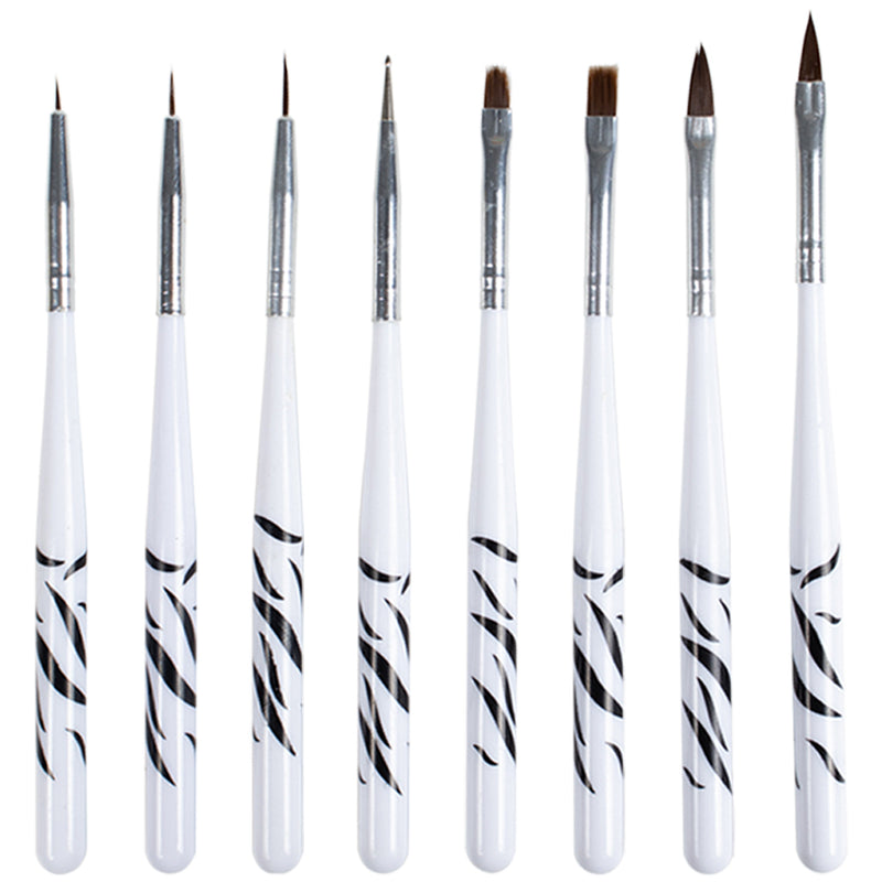 Paint Brushes Set 8-count