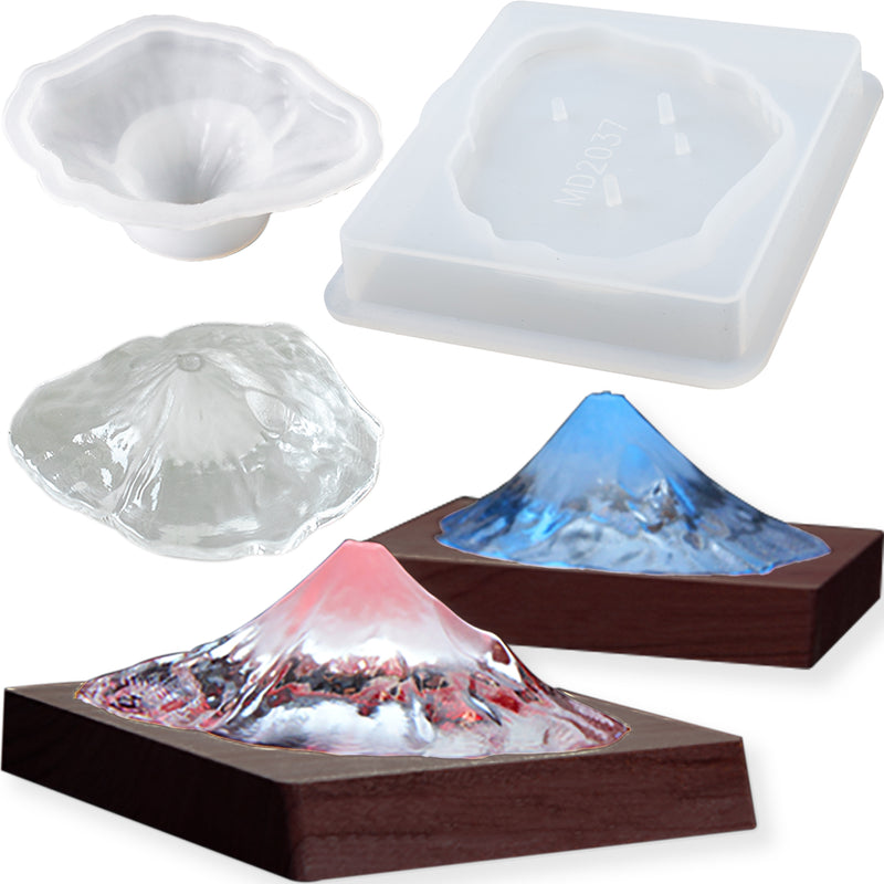 Mount Fuji Paperweight Resin Silicone Mold