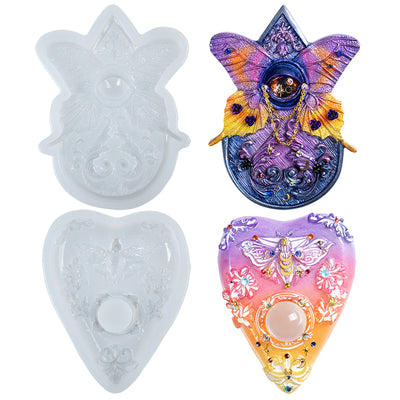 Planchette Resin Silicone Molds 2-in-set 5.3inch